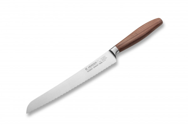 Brotmesser 22cm Eterno-geschmiedet mit Griff aus gedämpftem Pflaumenholz - aus Solingen